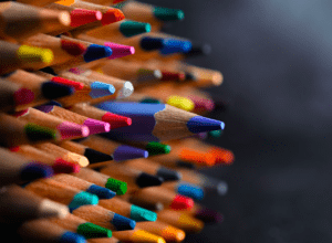 Colouring pencils - Kids Art Club Totnes, Devon